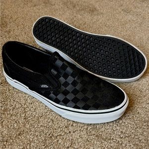 Checkered Vans